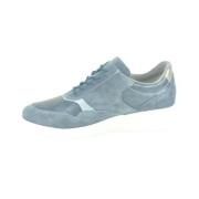 Blauwe Runner Sneakers Waldläufer , Blue , Dames