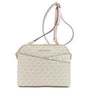 Pre-owned Canvas shoulder-bags Michael Kors Pre-owned , White , Dames