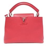 Pre-owned Leather louis-vuitton-bags Louis Vuitton Vintage , Red , Dam...