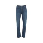 Slimmy Slim Fit Blauwe Jeans 7 For All Mankind , Blue , Heren