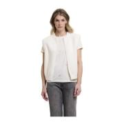 Kort Vest Elona Sneeuwwit Rino&Pelle , White , Dames