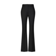 Elegant Shimmer Wide Leg Trousers Hugo Boss , Black , Dames