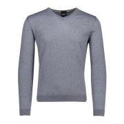 Grijze Trui Stijlvolle Casual Kleding Hugo Boss , Gray , Heren