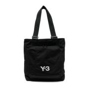 Zwarte Tote Tas Y-3 , Black , Unisex