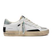 Witte Sneakers voor Stedelijke Stijl Crime London , White , Heren