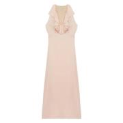 Victorine jurk van viscose Ines De La Fressange Paris , Pink , Dames