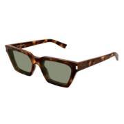 Calista Leren Schoudertas Saint Laurent , Brown , Unisex