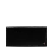 Pre-owned Leather wallets Cartier Vintage , Black , Dames