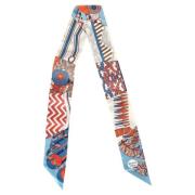 Pre-owned Silk scarves Hermès Vintage , Multicolor , Dames