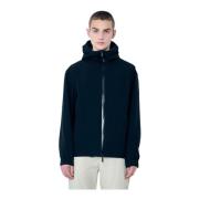 Waterafstotende Hooded Jacket met membraan Moncler , Black , Heren