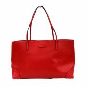 Pre-owned Leather gucci-bags Gucci Vintage , Red , Dames