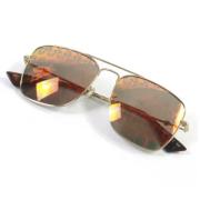 Pre-owned Glass sunglasses Gucci Vintage , Yellow , Heren