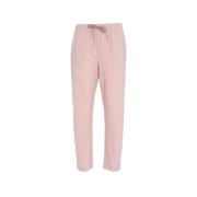 Roze Casual Wollen Broek Semicouture , Pink , Dames