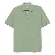 Klassieke Katoenen Poloshirt Fedeli , Green , Heren