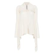 Witte Wol Geknoopte Trui Rick Owens , White , Dames