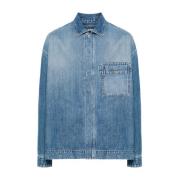 Stijlvolle Shirt voor Mannen en Vrouwen Jacquemus , Blue , Heren