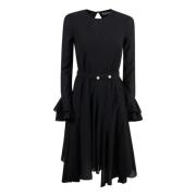 Zwarte Godet stijlvolle top JW Anderson , Black , Dames