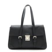 Pre-owned Leather louis-vuitton-bags Louis Vuitton Vintage , Black , D...