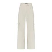 Eucalyptus Wijde Broek Bruuns Bazaar , White , Dames