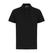 Klassieke Polo Shirt voor Mannen Burberry , Black , Heren