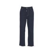 Blauwe Boston Regular Fit Dames Jeans Dsquared2 , Blue , Dames