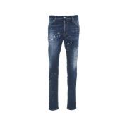 Blauwe Slim Fit Cool Guy Jeans Dsquared2 , Blue , Heren