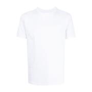 Kortmouw Logo Print T-Shirt Emporio Armani , White , Heren