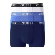 3-Pack Stretch Boxers met Logo Band Guess , Multicolor , Heren