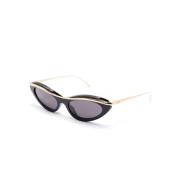 Lw40166I 01A Sunglasses Loewe , Black , Dames