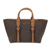 Stijlvolle Moore Tassen Collectie Michael Kors , Brown , Dames