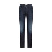 Klassieke Comfortabele Straight Cut Jeans Replay , Blue , Heren