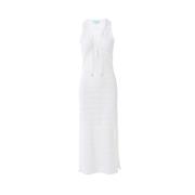 Witte Gehaakte Maxi Strandjurk Melissa Odabash , White , Dames