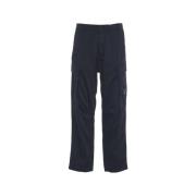 Blauwe Cargo Broek Ss25 Stijlvol Trendy C.p. Company , Blue , Heren