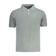 Klassiek Groen Katoenen Poloshirt North Sails , Green , Heren