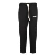 Klassieke Logo Emb Sweatpants Zwart Palm Angels , Black , Heren