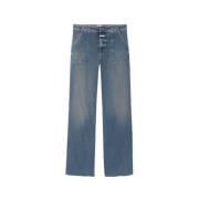 Vintage Flared Denim Broek Closed , Blue , Dames