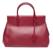 Pre-owned Leather louis-vuitton-bags Louis Vuitton Vintage , Red , Dam...