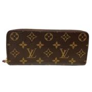 Pre-owned Canvas wallets Louis Vuitton Vintage , Brown , Dames