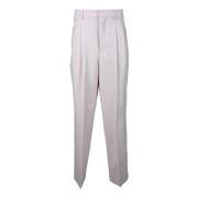 Wollen broek van zuivere wol Ami Paris , Pink , Dames