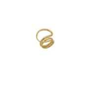 Vergulde Zilveren Ring Charlotte Chesnais , Yellow , Dames