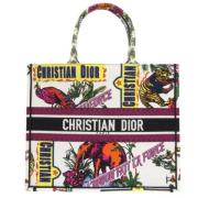 Pre-owned Canvas dior-bags Dior Vintage , Multicolor , Dames