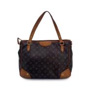 Pre-owned Canvas totes Louis Vuitton Vintage , Brown , Dames