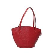 Pre-owned Leather louis-vuitton-bags Louis Vuitton Vintage , Red , Dam...