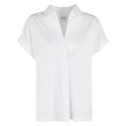 Stijlvolle TOP voor een trendy look Aspesi , White , Dames