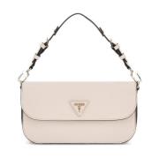 Brynlee Handtas - Beige PU Leer Guess , Beige , Dames