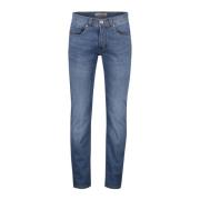 Blauwe Zomer 5-Pocket Jeans Pierre Cardin , Blue , Heren