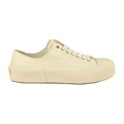 Leren Rubberen Zoolschoenen Jil Sander , Beige , Dames