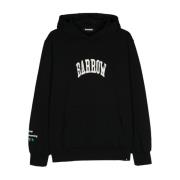 Zwarte Hoodie voor een stijlvolle uitstraling Barrow , Black , Heren