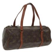 Pre-owned Canvas louis-vuitton-bags Louis Vuitton Vintage , Brown , Da...