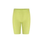 Hoge Taille Luna Shorts Samsøe Samsøe , Green , Dames